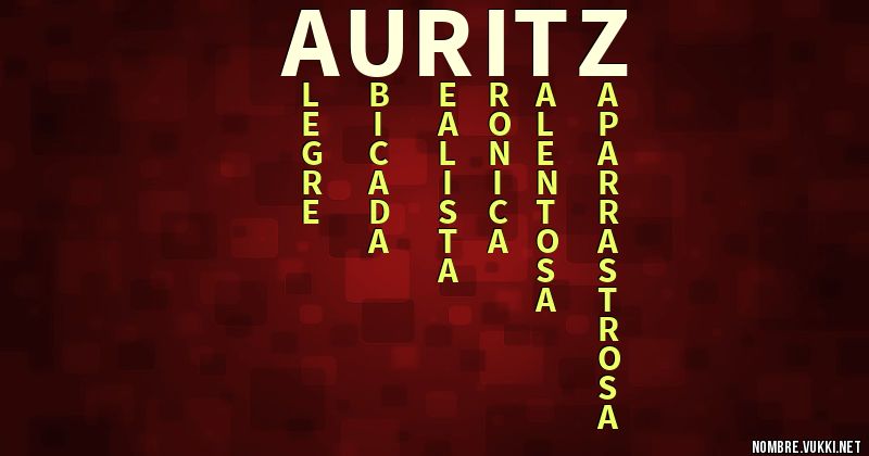 Acróstico auritz