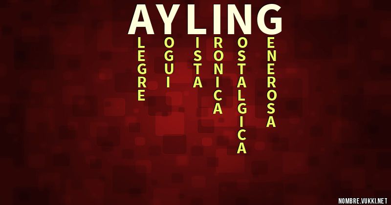 Acróstico ayling