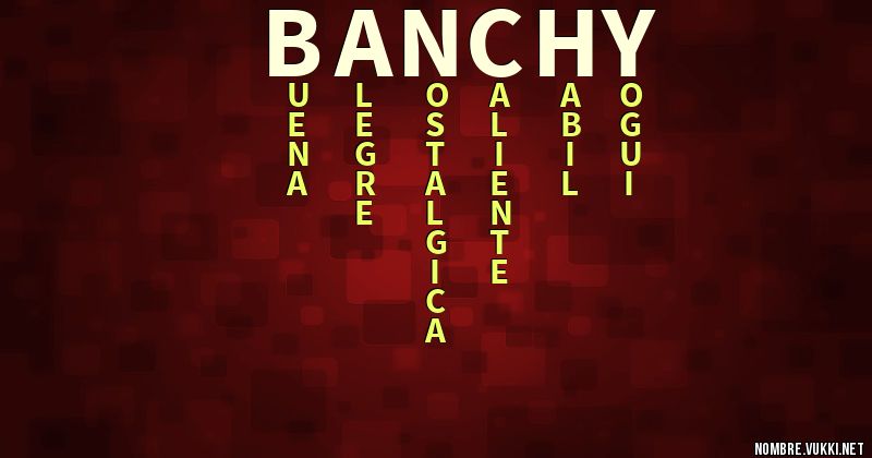 Acróstico banchy