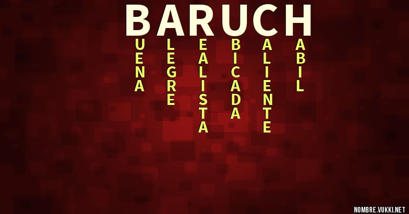 Acróstico baruch