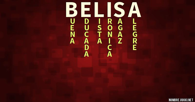 Acróstico belisa