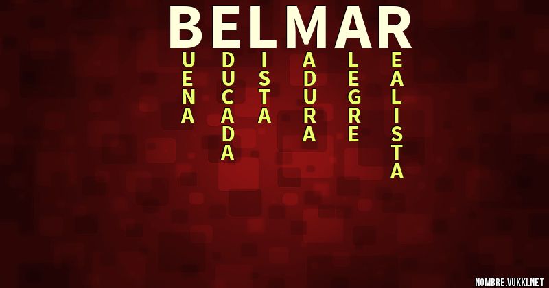 Acróstico belmar