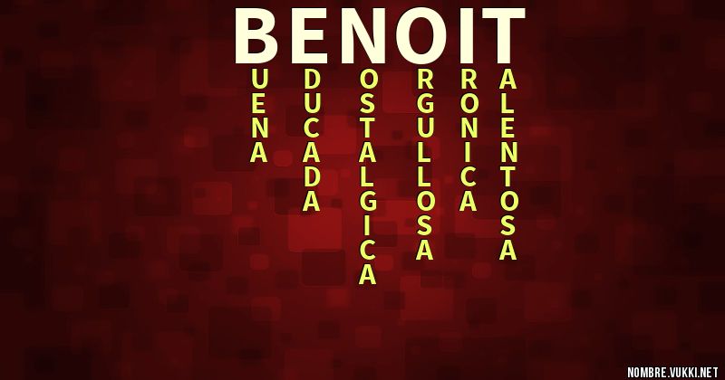 Acróstico benoit