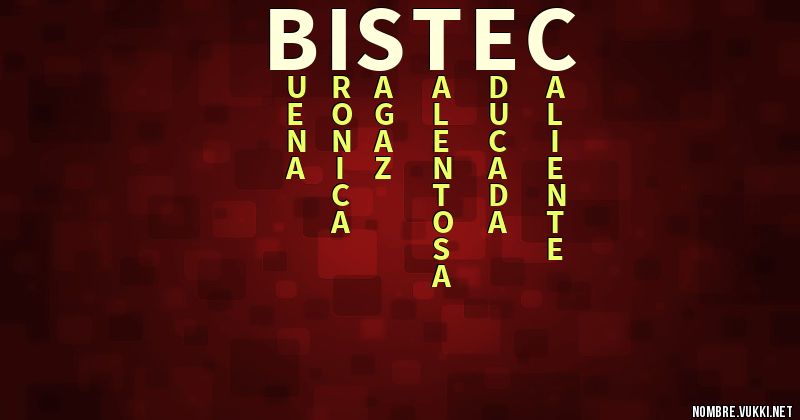 Acróstico bistec