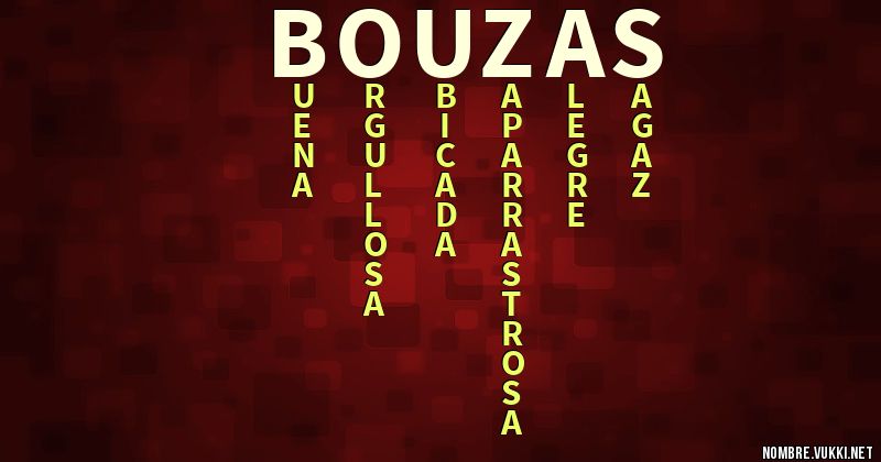 Acróstico bouzas