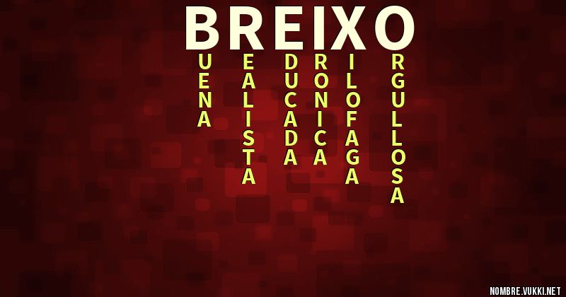 Acróstico breixo