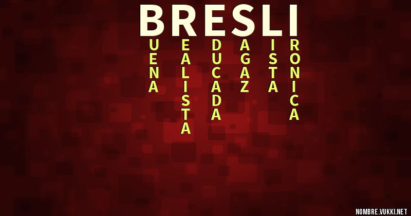 Acróstico bresli