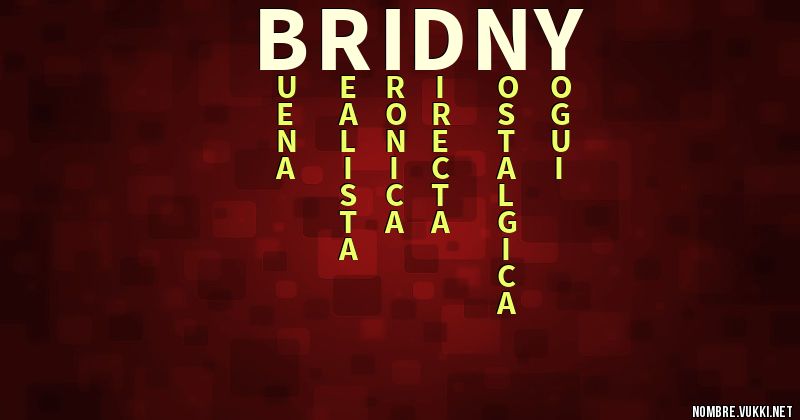 Acróstico bridny