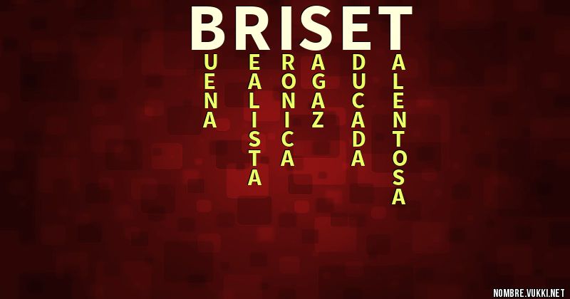 Acróstico briset