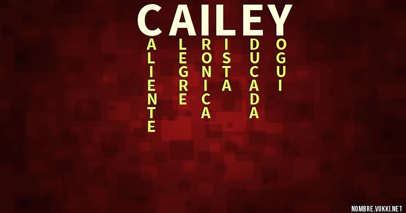 Acróstico cailey