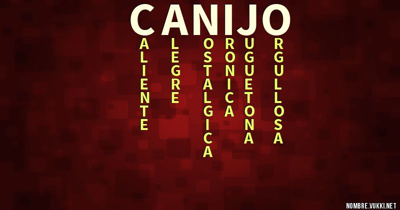 Acróstico canijo