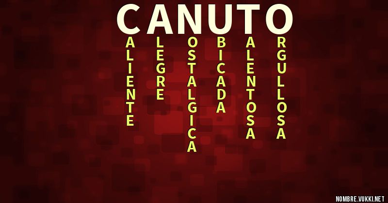 Acróstico canuto