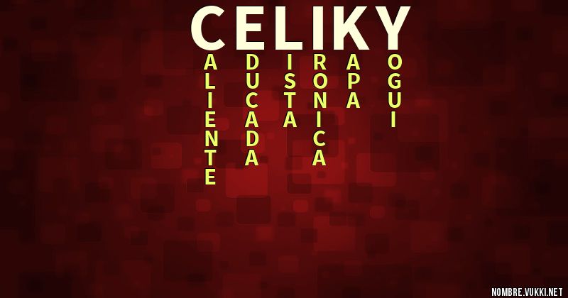 Acróstico celiky