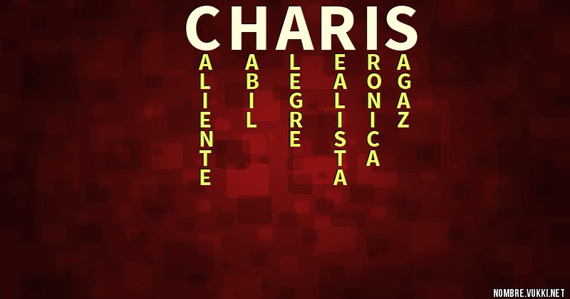 Acróstico charis