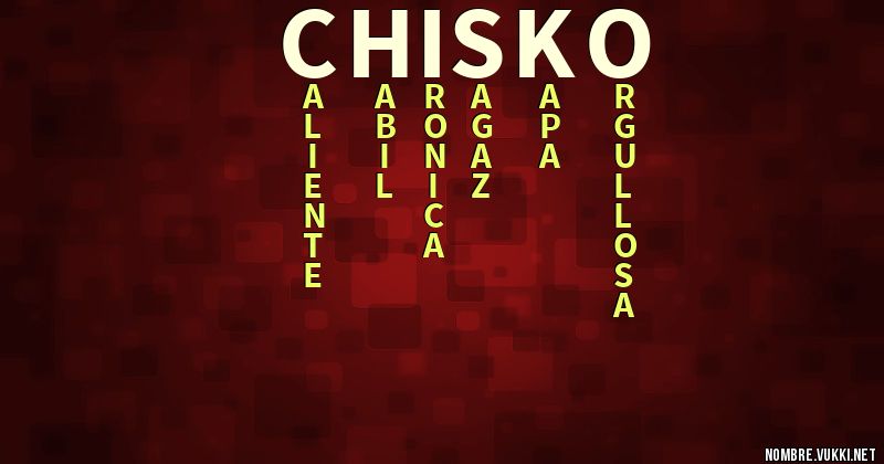 Acróstico chisko