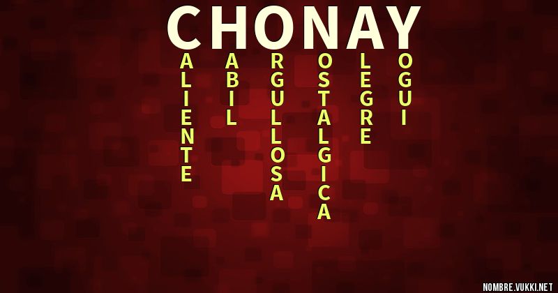 Acróstico chonay