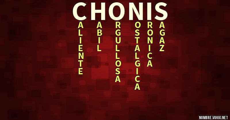 Acróstico chonis