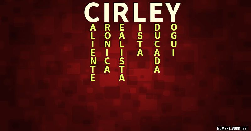 Acróstico cirley
