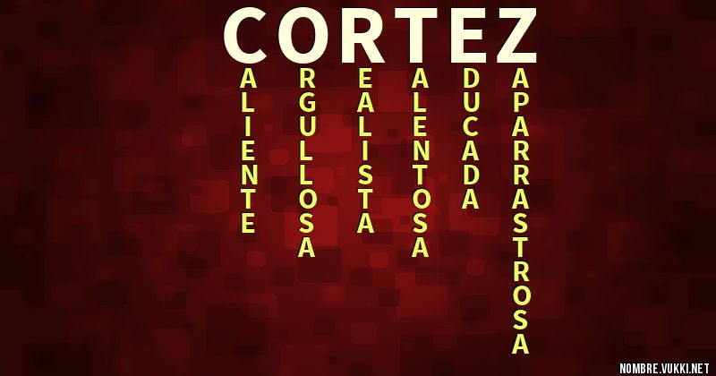 Acróstico cortez