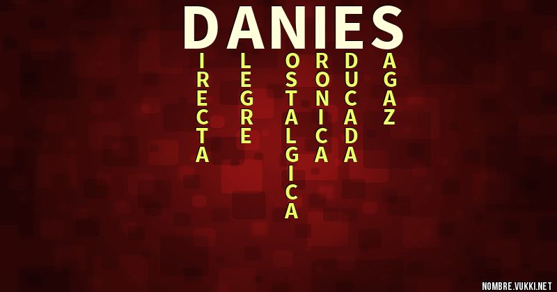 Acróstico danies