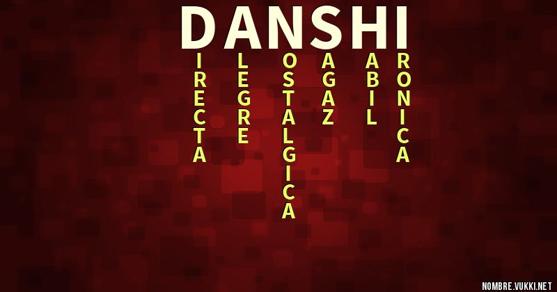 Acróstico danshi