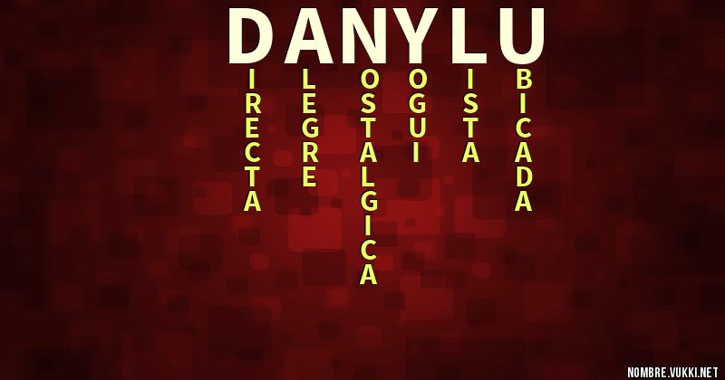 Acróstico danylu