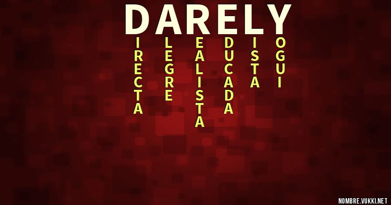 Acróstico darely