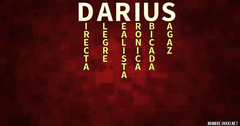 Acróstico darius