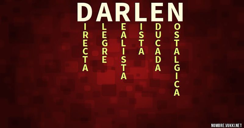 Acróstico darlen