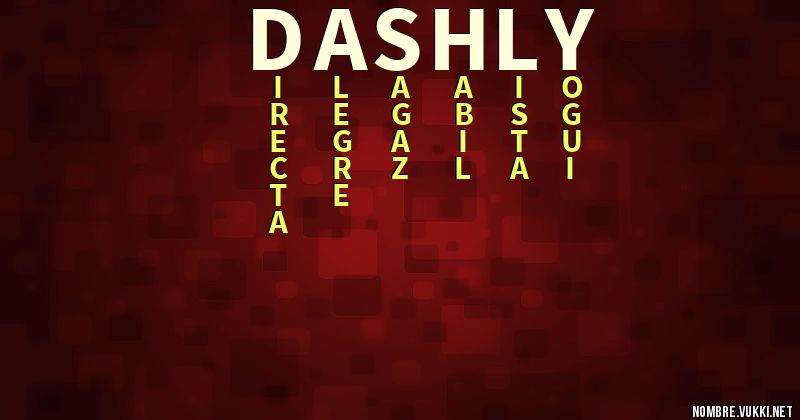 Acróstico dashly