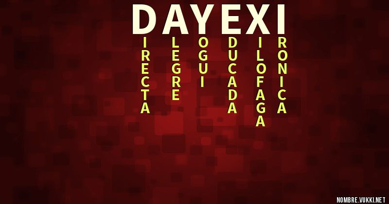 Acróstico dayexi