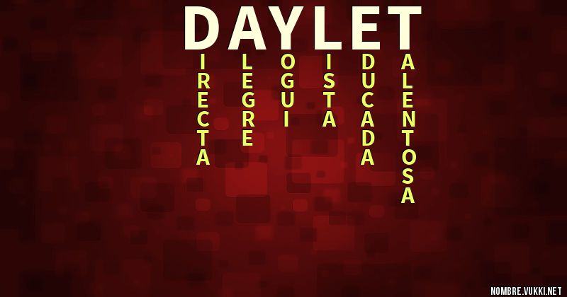 Acróstico daylet