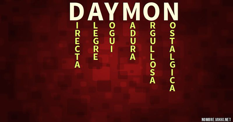 Acróstico daymon