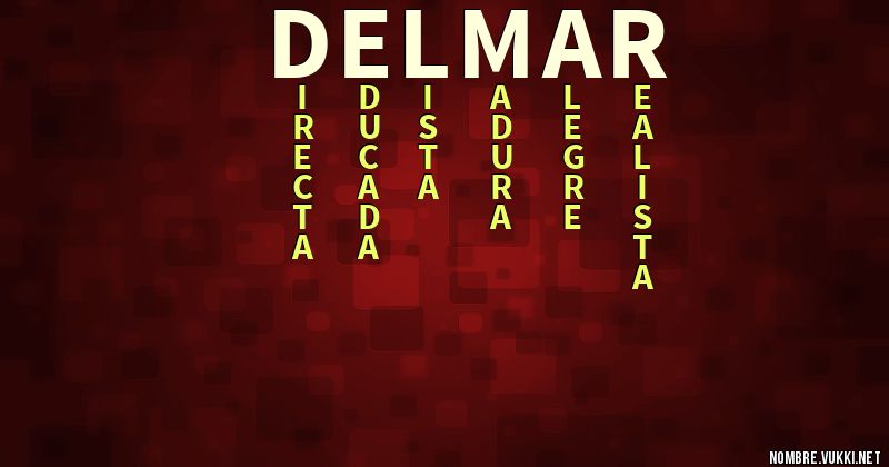 Acróstico delmar