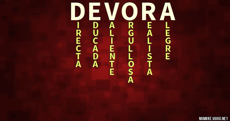 Acróstico devora