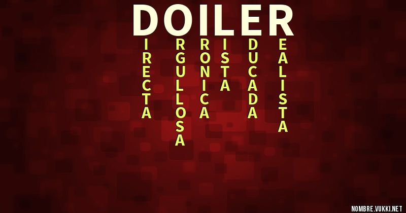 Acróstico doiler