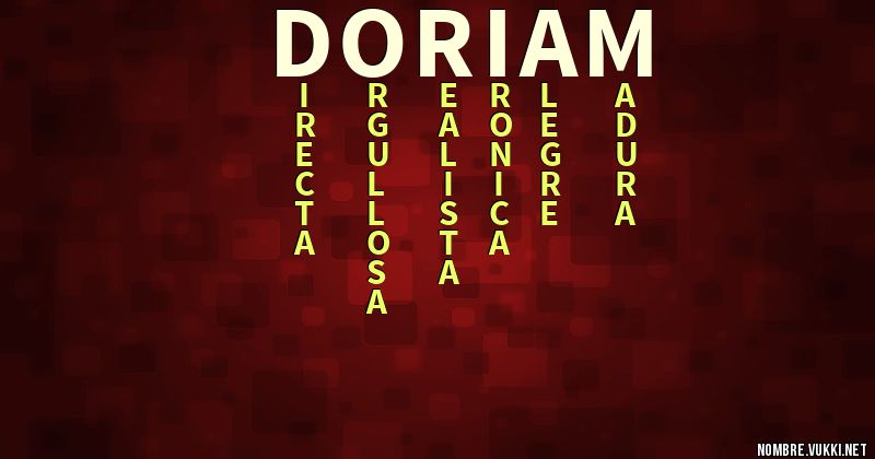 Acróstico doriam