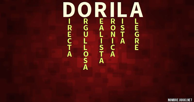 Qué significa dorila