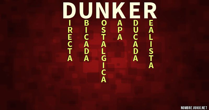 Acróstico dunker