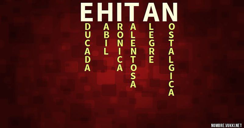 Acróstico ehitan