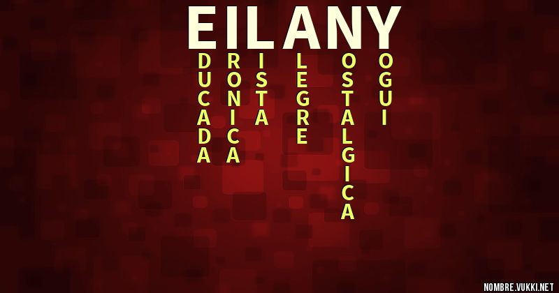 Acróstico eilany