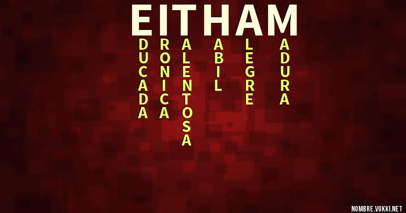 Acróstico eitham