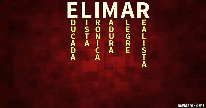 Acróstico elimar