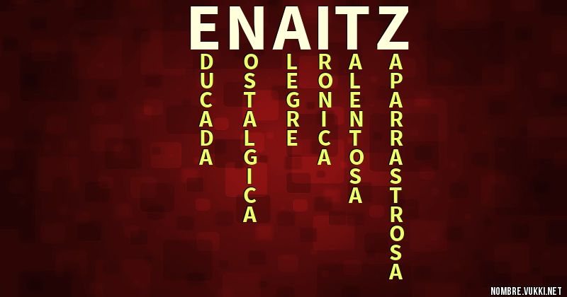 Acróstico enaitz
