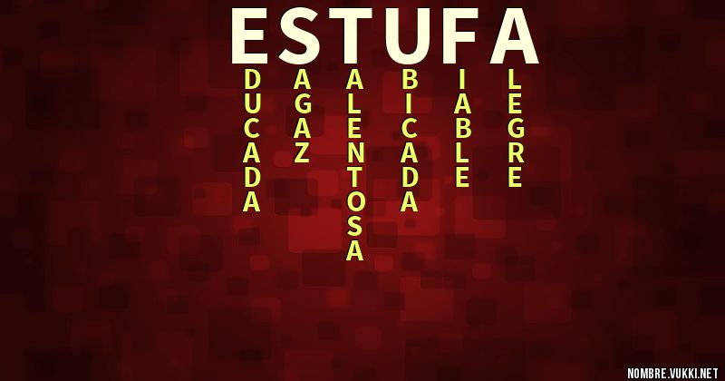 Acróstico estufa