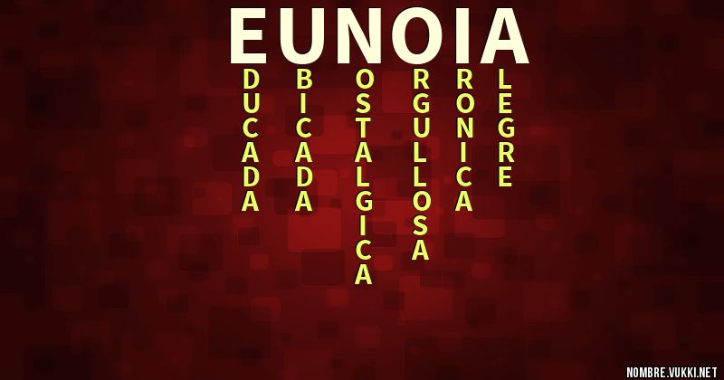 Acróstico eunoia