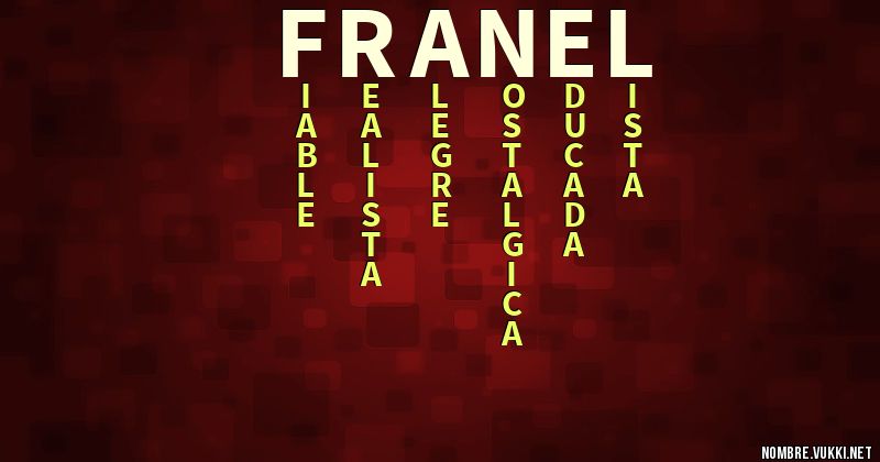 Acróstico franel