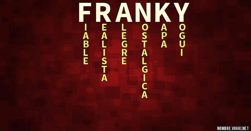 Acróstico franky