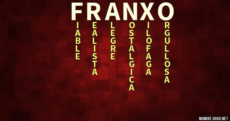 Acróstico franxo