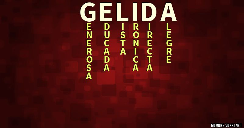 Acróstico gélida